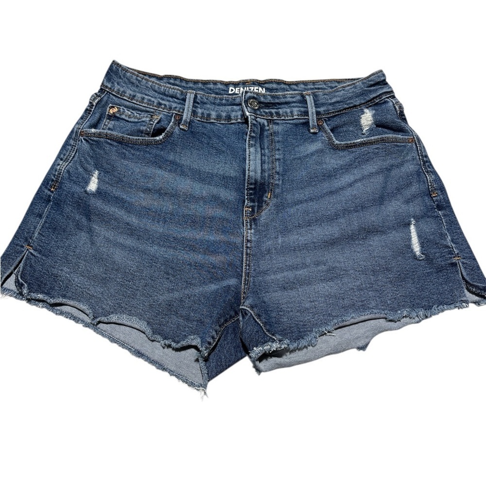 Denizen from Levi's Women's Dark Blue Denim Shorts